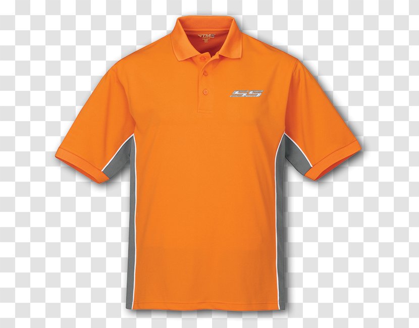 Polo Shirt T-shirt Sleeve Pocket Collar - Orange - Moisture Wicking Icon Transparent PNG