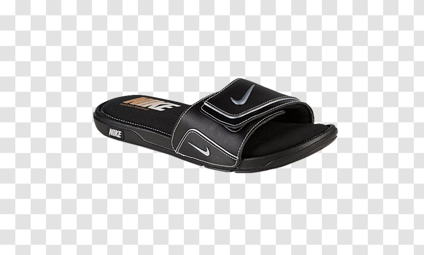 Slipper Nike Comfort 2 Men's Slide Sandal - Hardware - Skechers Shoes For Women Black White Transparent PNG