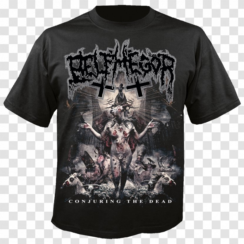 Conjuring The Dead Belphegor Nuclear Blast Art Blood Magick Necromance - T Shirt - Painting Transparent PNG