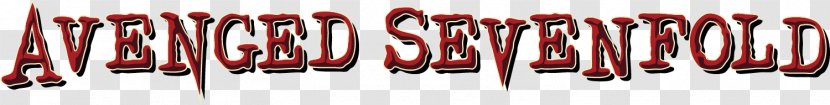 Product Design Brand Graphics Font - Red - Avenged Sevenfold Logo Transparent PNG