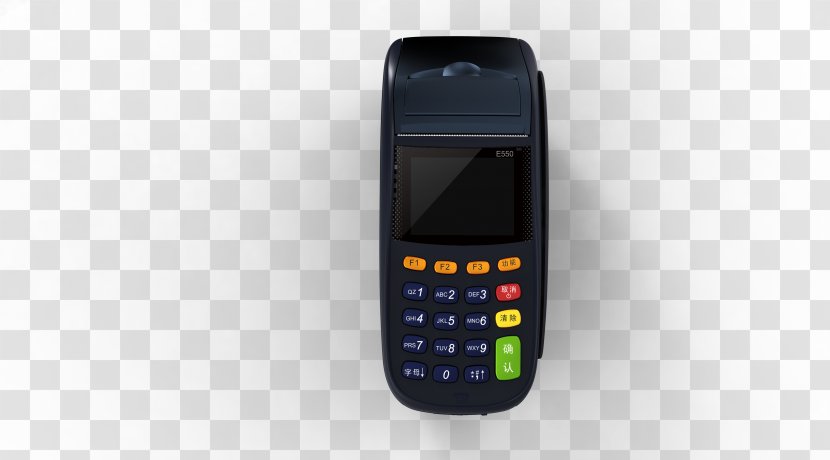 Feature Phone Mobile Cellular Network - Portable Communications Device - Pos Credit Card Machine Transparent PNG