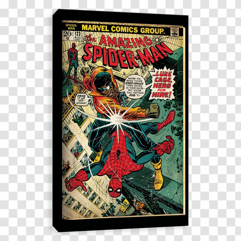 Luke Cage Spider-Man Jessica Jones Comic Book Comics - Silver Age Of Books - Spider-man Transparent PNG