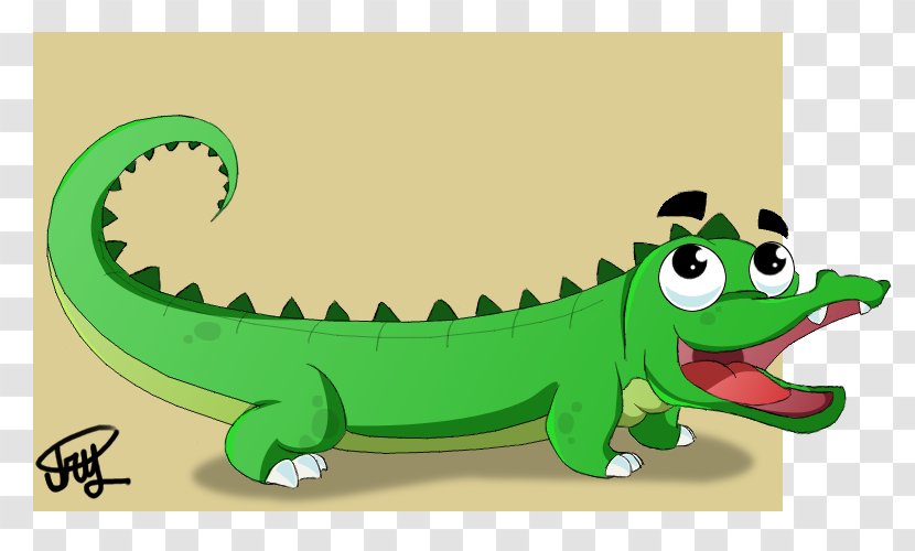 Alligator Cartoon - Crocodilia - Scaled Reptile Lizard Transparent PNG