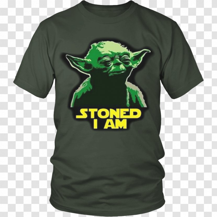 Yoda Cannabis Smoking BB-8 - Green Transparent PNG