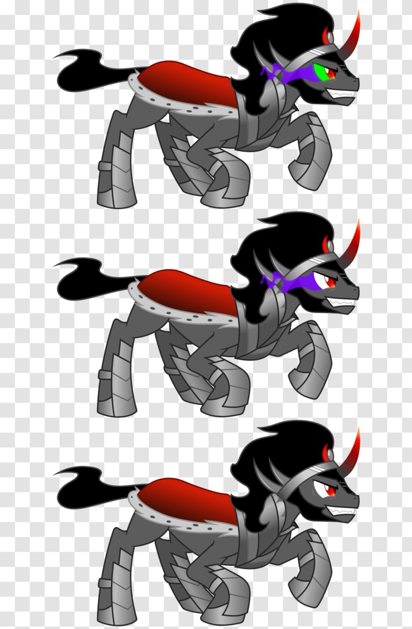Pony King Sombra Princess Luna - Couple Shadow Transparent PNG