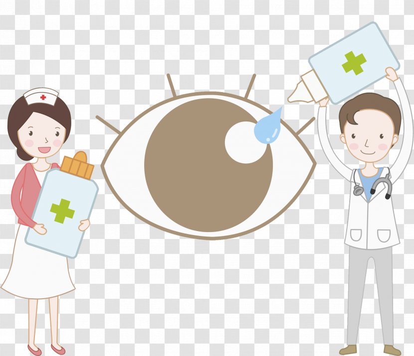 Red Eye Glaucoma Fatigue Stye - Watercolor - Cartoon Eyes Transparent PNG