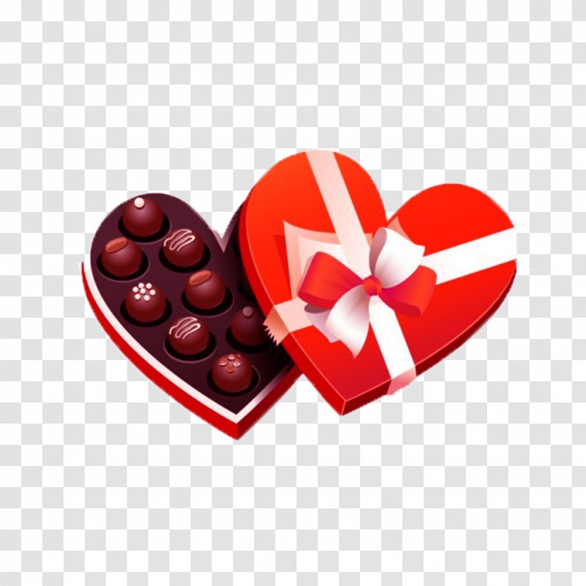 World Chocolate Day Valentines Happiness Wallpaper - Love Box Picture Material Transparent PNG