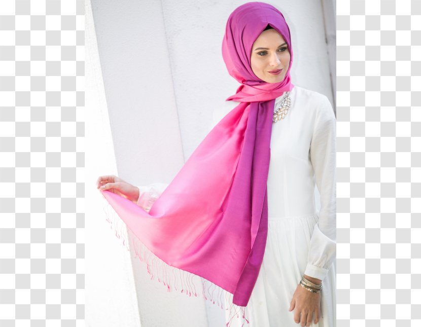 Headscarf Shawl Silk Clothing - Outerwear - Suit Transparent PNG