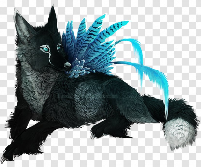 Dog DeviantArt Legendary Creature - Watercolor Transparent PNG