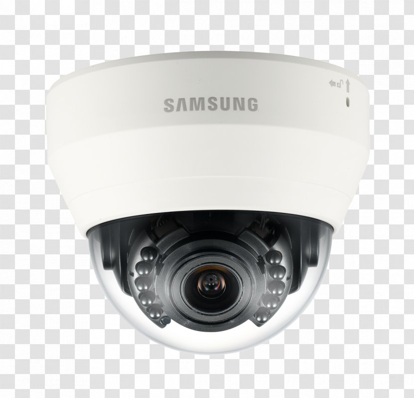 Hanwha Aerospace Samsung Techwin SmartCam SNH-P6410BN WiseNet III 2MP Dome Camera IP Resolution 1920 X 1080 Closed-circuit Television - Ip Transparent PNG