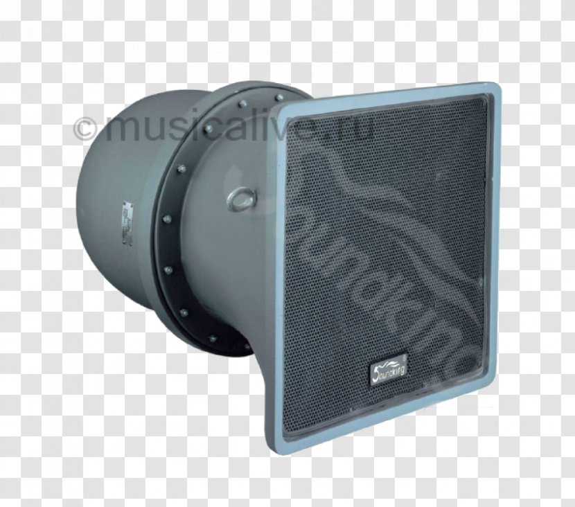 Subwoofer Microphone Sound Loudspeaker Enclosure - Cartoon Transparent PNG