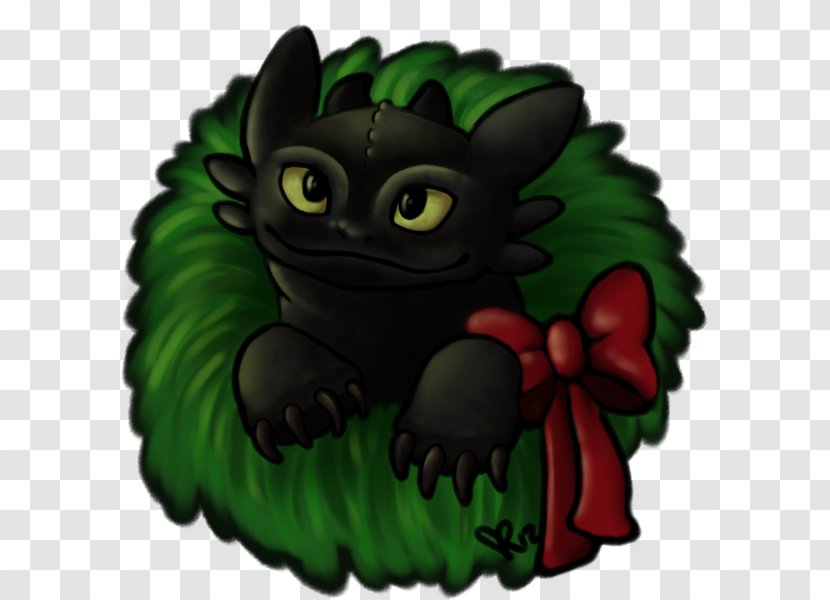 How To Train Your Dragon Christmas Toothless Drawing - Dragons Gift Of The Night Fury Transparent PNG
