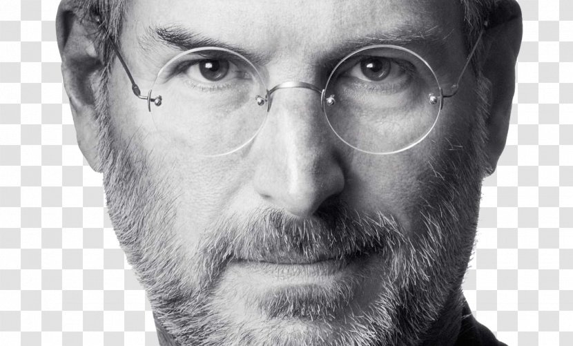 Steve Jobs Silicon Valley Apple Chief Executive - Monochrome Photography Transparent PNG