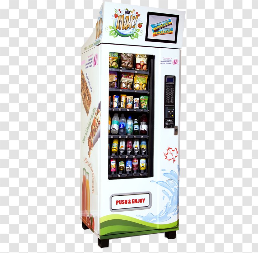 Vending Machines Canada HUMAN Healthy Fresh - Business Opportunity Transparent PNG