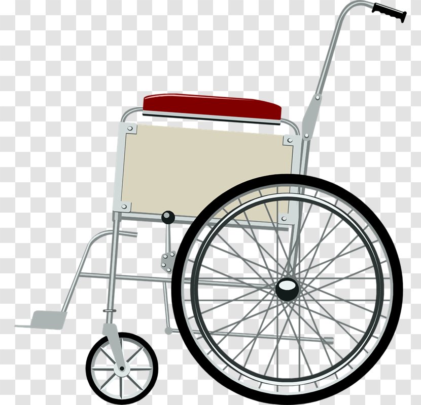Wheelchair Disability Clip Art - Bicycle Part - Ruedas Transparent PNG