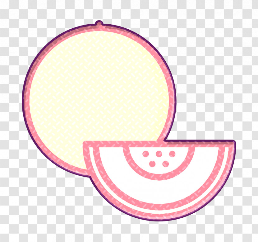 Fruits And Vegetables Icon Melon Icon Transparent PNG