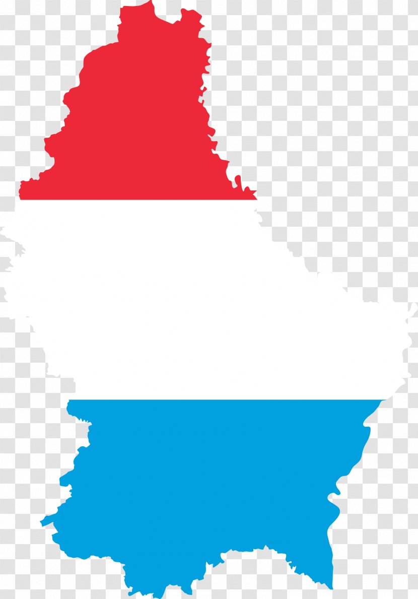 Luxembourg City Vector Map Flag Of - Area Transparent PNG