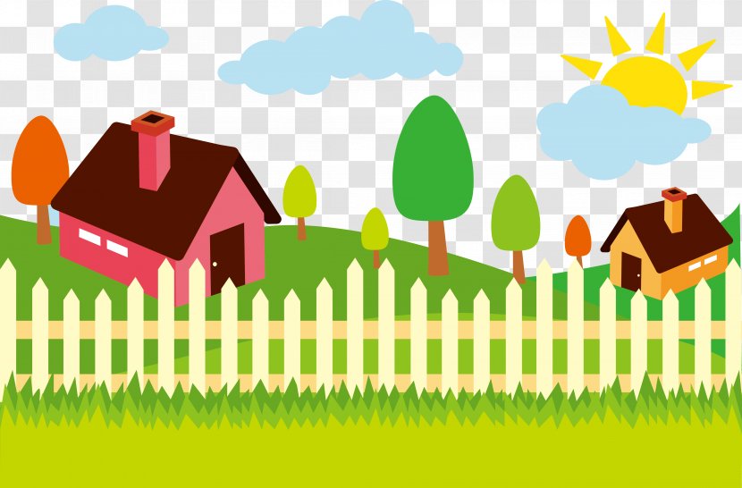 Adobe Illustrator Illustration - Art - Pastoral Life Vector Transparent PNG