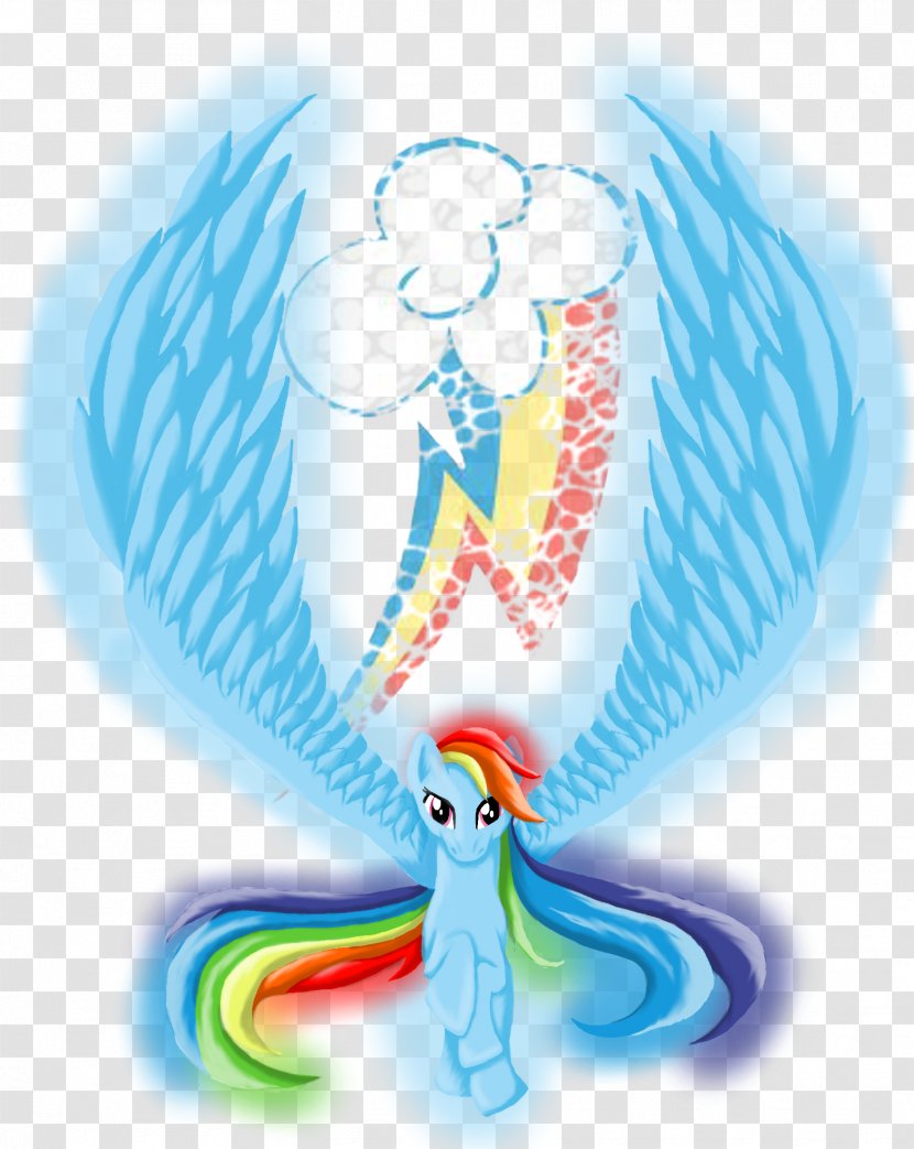 Rainbow Dash Fan Art - Tree - Pegasus Hair Transparent PNG