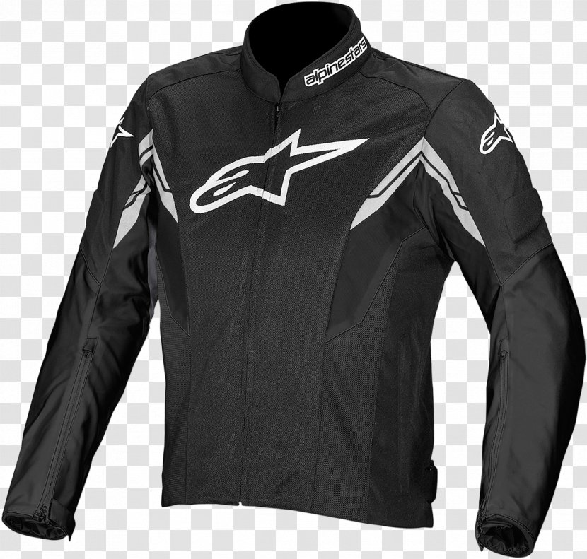 Alpinestars Leather Jacket Motorcycle Gilets Transparent PNG