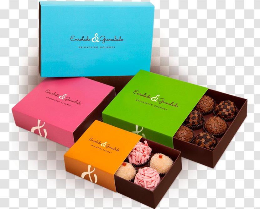 Brigadeiro Praline Sprinkles Chocolate Packaging And Labeling - Confectionery - Gourmet Transparent PNG