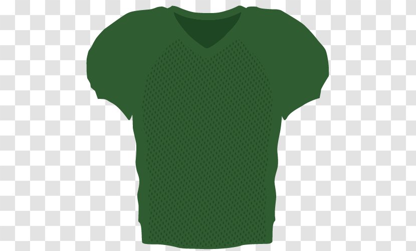 T-shirt Sleeve Shoulder Sweater Outerwear - Green - Body Builder Transparent PNG