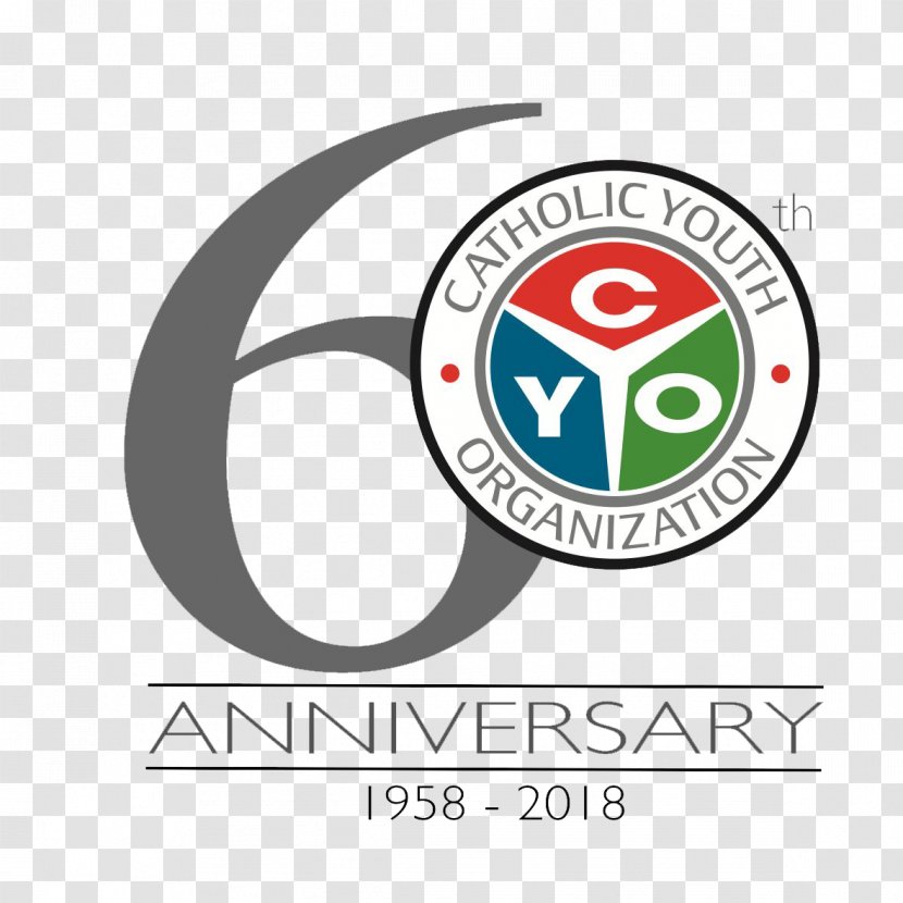 Logo Brand Product Design Catholic Youth Organization - 60th Anniversary Transparent PNG