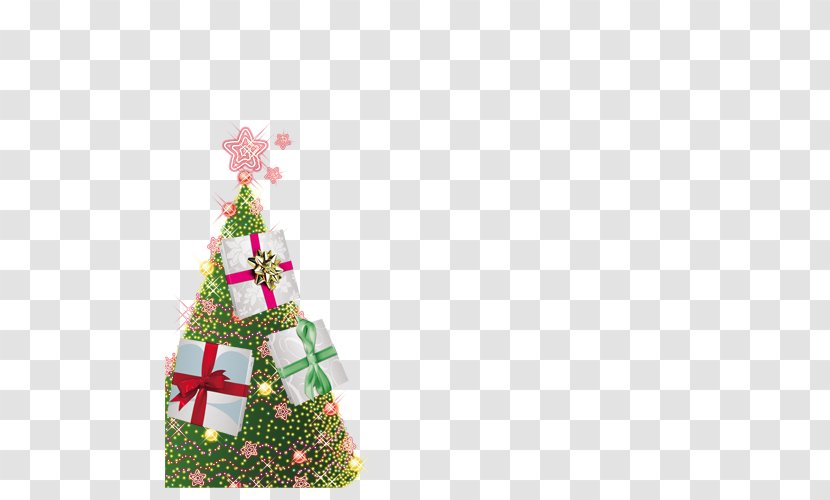 Christmas Tree Gift Ornament - Fir - Creative Transparent PNG