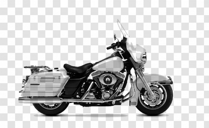 Harley-Davidson Electra Glide Police Motorcycle Softail - Highway Patrol Transparent PNG