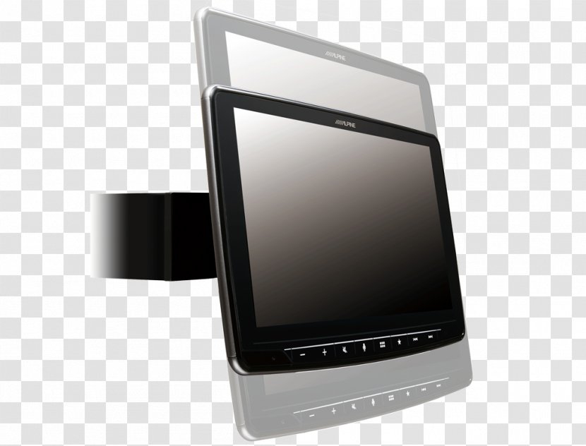 Car Alpine Electronics Display Device Vehicle Audio Output - Computer Monitor Accessory Transparent PNG