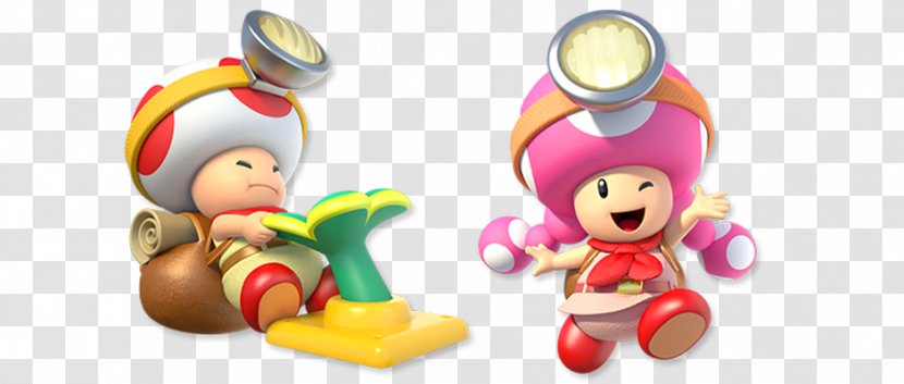 Captain Toad: Treasure Tracker Wii U Luigi Mario - Toad Transparent PNG