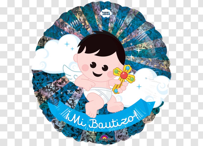 Toy Balloon Child Baptism Infant - Inch Transparent PNG