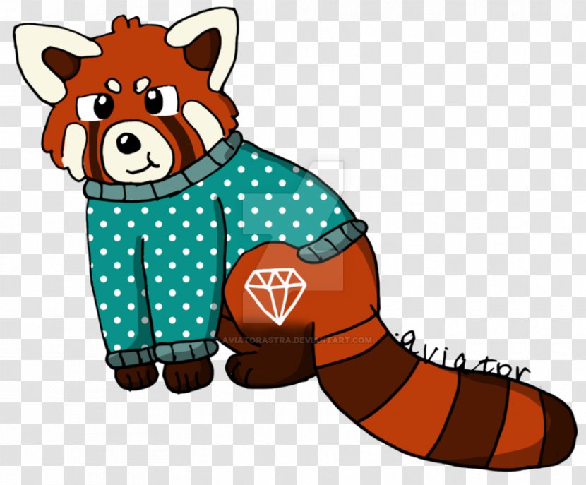 Canidae Clip Art Illustration Dog Product - Tail - Red Panda Transparent PNG