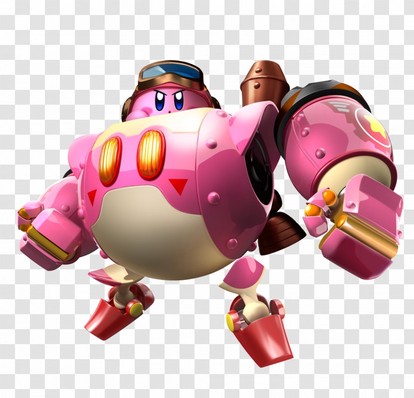 Kirby: Planet Robobot Triple Deluxe Kirby's Adventure Epic Yarn - Pink - Kirby Transparent PNG