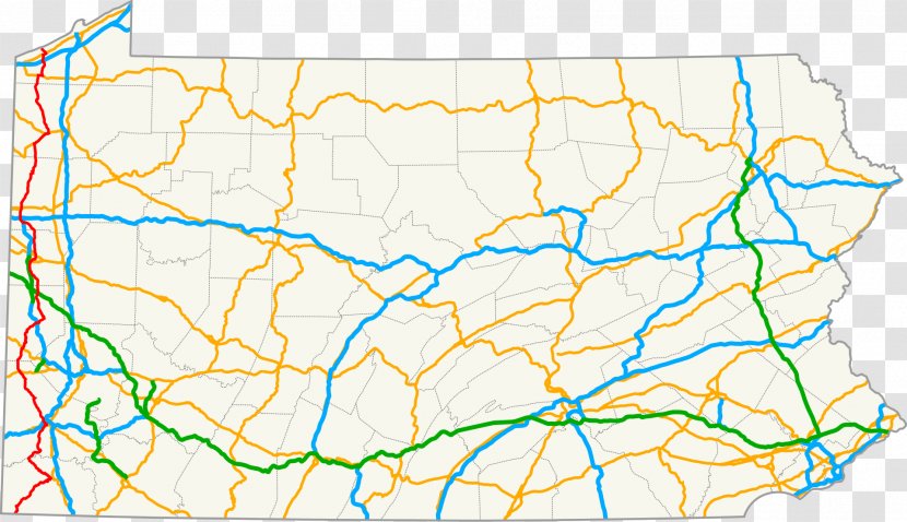 U.S. Route 15 In Pennsylvania Gettysburg 30 6 - Us - Road Transparent PNG