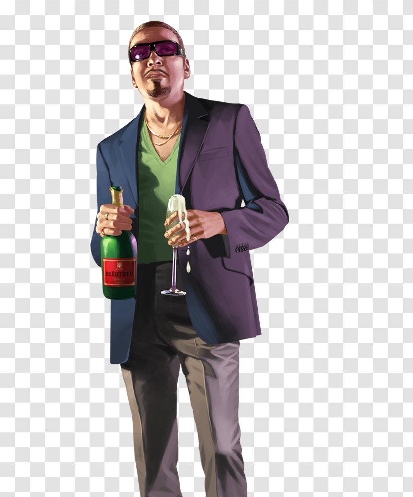 Concept Art The Sims 4 Tony Montana Call Of Juarez: Cartel - Purple - Outerwear Transparent PNG