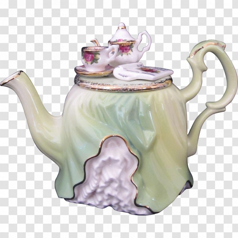 Teapot Porcelain Tableware Ceramic Kettle - Tableglass - Tea Time Transparent PNG
