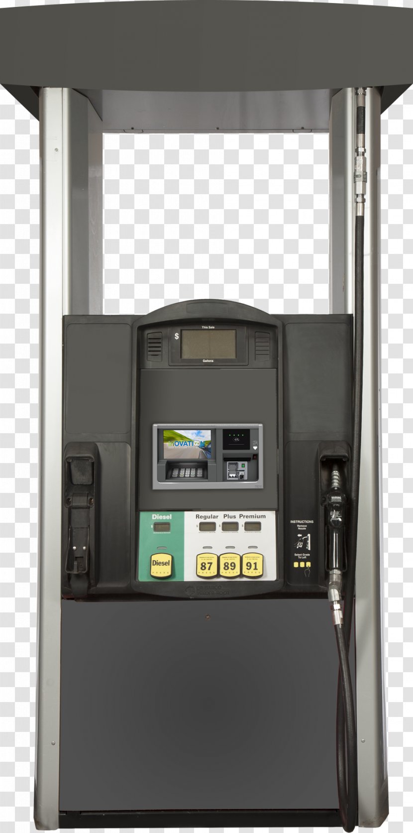 Fuel Dispenser Gilbarco Veeder-Root Pay At The Pump - Technology Transparent PNG