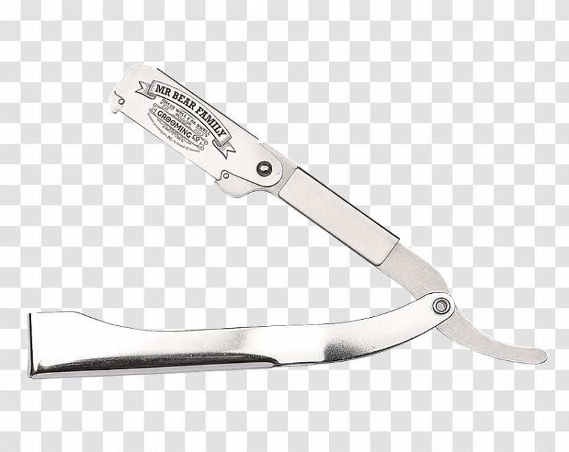 Straight Razor Shaving Rakblad Safety - Cartoon Transparent PNG