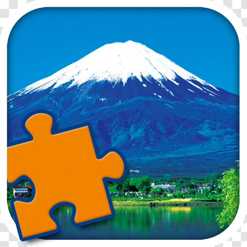 Mount Fuji Jigsaw Puzzles Lavender Aqua - Beverly Transparent PNG