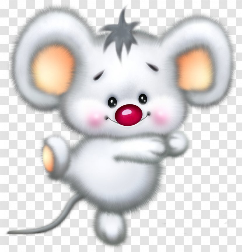 Sniffles Computer Mouse Cartoon - Snout - Cute White Clipart Transparent PNG