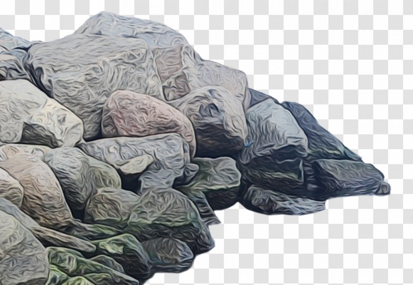 Rock Background - Plant - Boulder Transparent PNG