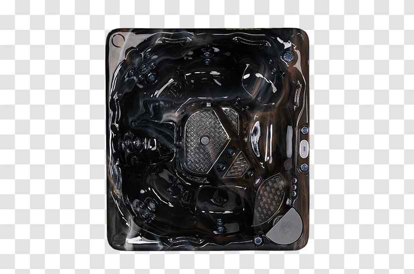 Metal Black M - TUB Top View Transparent PNG