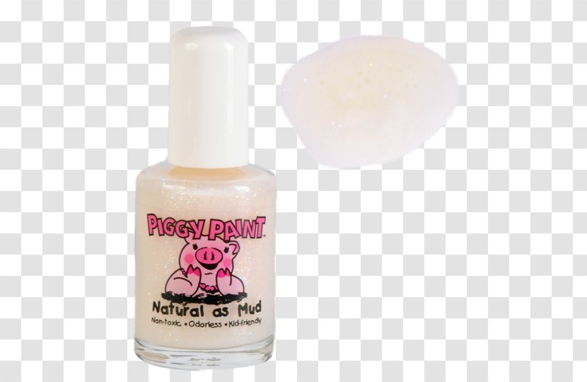 Piggy Paint Nail Polish Color Child - Glitter Transparent PNG