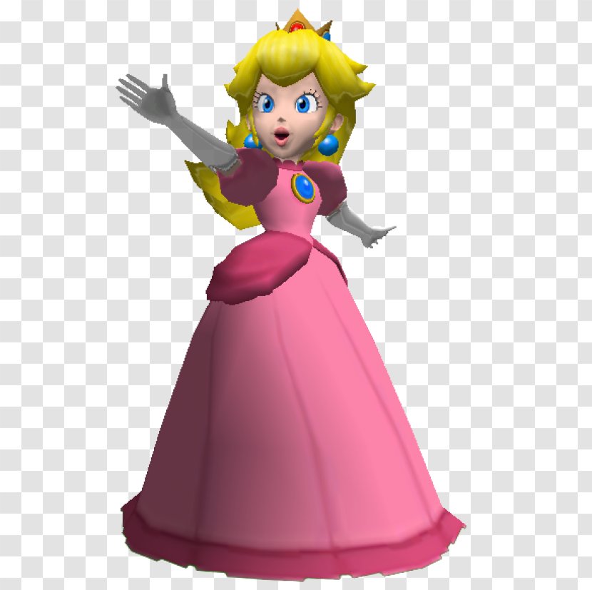 New Super Mario Bros Princess Peach 3D Land Bros. Rosalina - Doll Transparent PNG