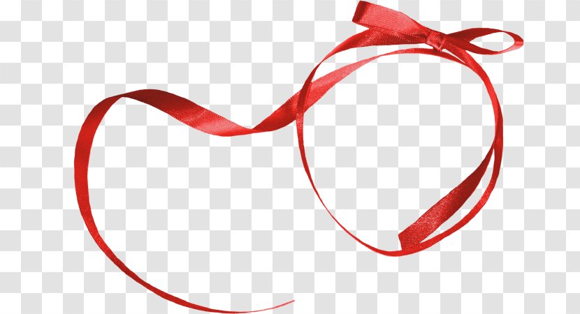 Red Ribbon Shoe - Rope Transparent PNG