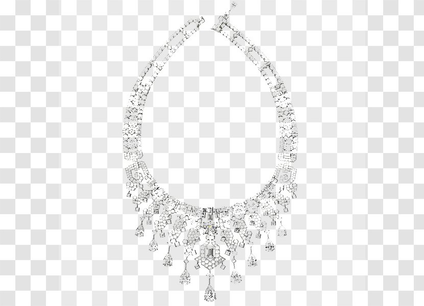 Necklace Jewellery Human Body Pattern - Starry Series Diamond Transparent PNG