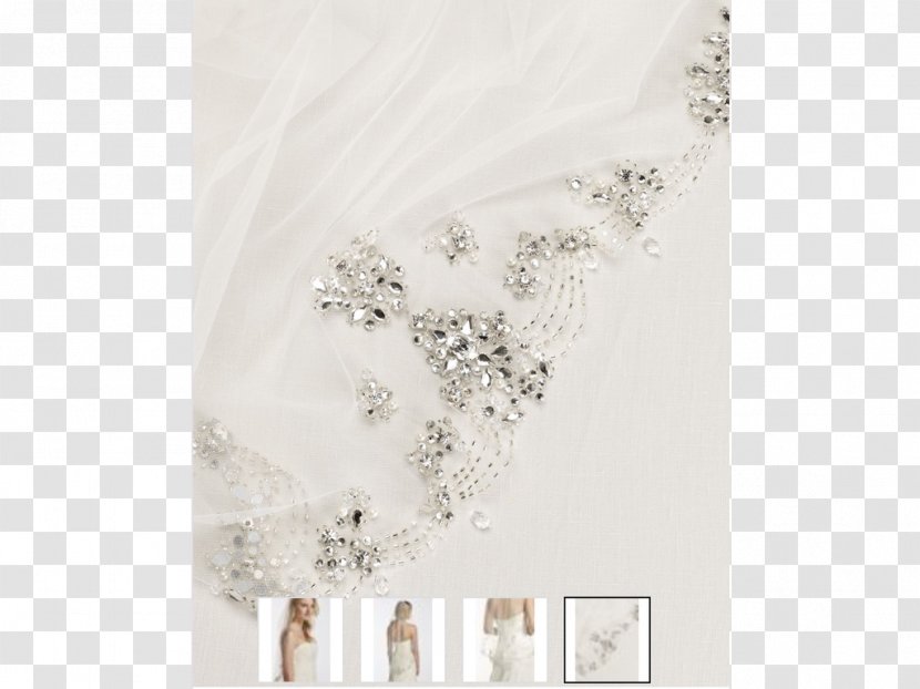 David's Bridal Veil Crystal Transparent PNG