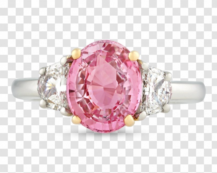Sapphire Ring Gemstone Jewellery Ruby - Diamond Transparent PNG