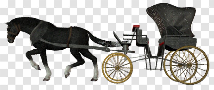 Horse Carriage Calèche Clip Art - Chariot Transparent PNG